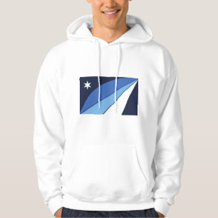 Svettskjorta med Flagga av Columbia, SC Hoodie
