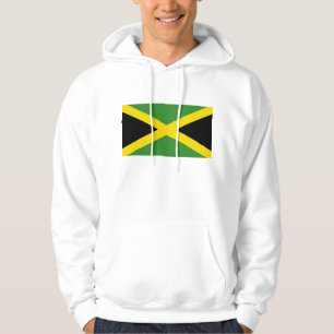 Svettskjorta med Flagga av Jamaica Sweatshirt Med Luva