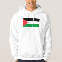 Svettskjorta med Flagga av Palestina