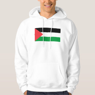 Svettskjorta med Flagga av Palestina Hoodie