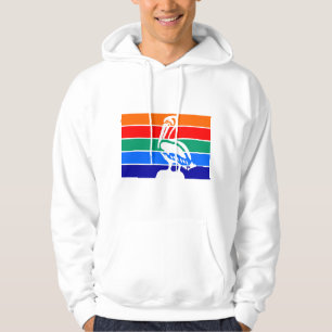 Svettskjorta med Flagga av Sankt Petersburg Hoodie