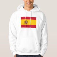 Svettskjorta med Flagga av Spanien