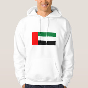 Svettskjorta med flagga från Förenade Arabemiraten Hoodie