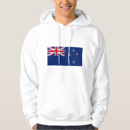 Svettskjorta med Flagga från Nya Zeeland Hoodie