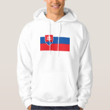 Svettskjorta med Flagga från Slovakien