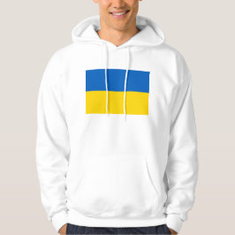 Svettskjorta med Flagga från Ukraina Hoodie
