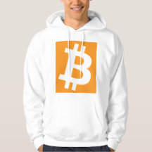 Svettskjorta med Logotyp av klassiskt Bitcoin