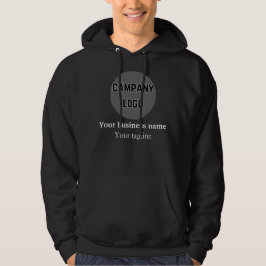Svettskjorta med logotyp på baksidan hoodie