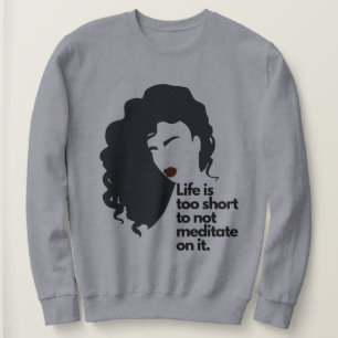 Svettskjorta med positiv märkning t shirt