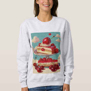 Svettskjorta med Retro-futuristiska T Shirt
