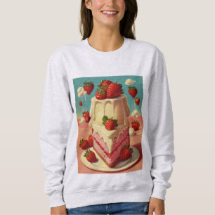 Svettskjorta med Retro-futuristiska T Shirt