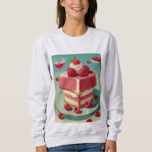 Svettskjorta med Retro-futuristiska T Shirt