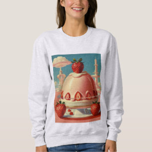 Svettskjorta med Retro-futuristiska T Shirt