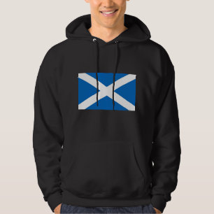 Svettskjorta med skotsk Flagga Hoodie