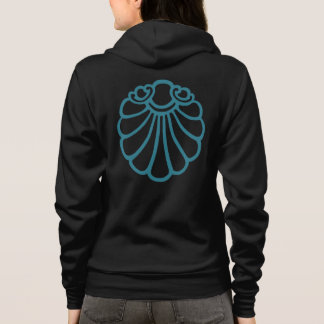 Svettskjorta på logotyp av kustvall, bild på baksi t shirt