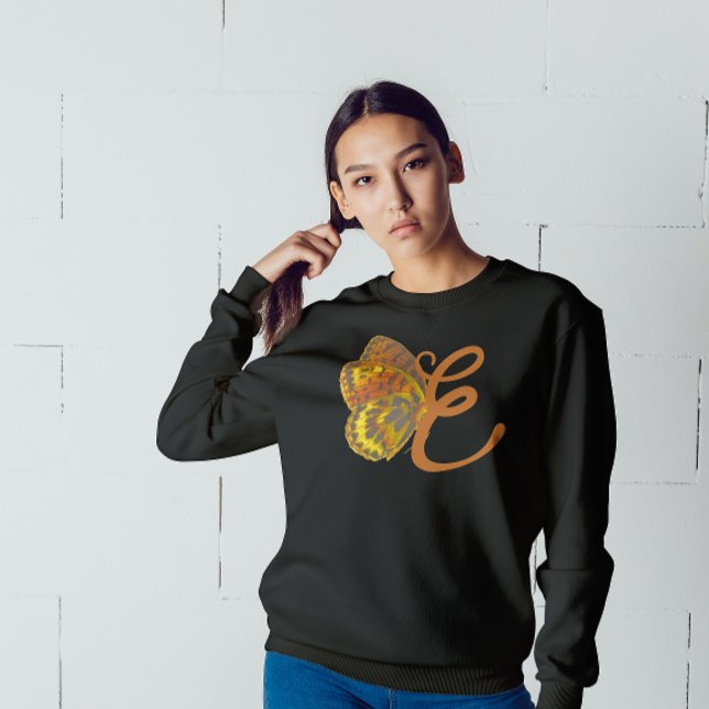 Svettskjorta t-shirt-butterfly inledande t shirt (Skapare uppladdad)
