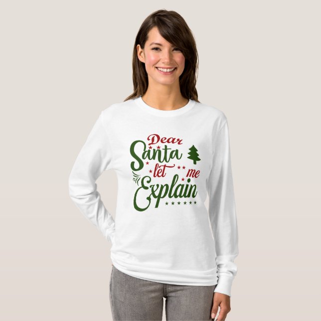 Svg jul t-shirt (Hel framsida)