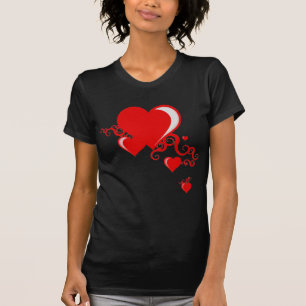 Svickla hjärtan. t shirt