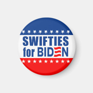 "SVIFTET FÖR BIDEN" MAGNET