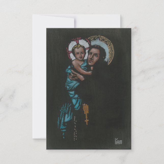 Sviktande bön till St. Anthony Prayer Card Tack Kort (Framsida)