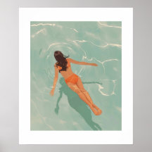 Svimning i den klara blå delen