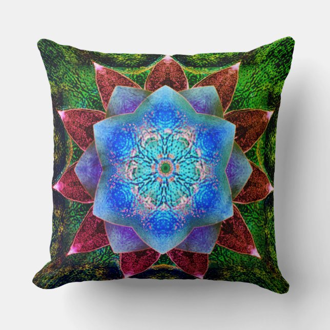 Svinblomma eller virtuell rosthölja kudde (Framsida)