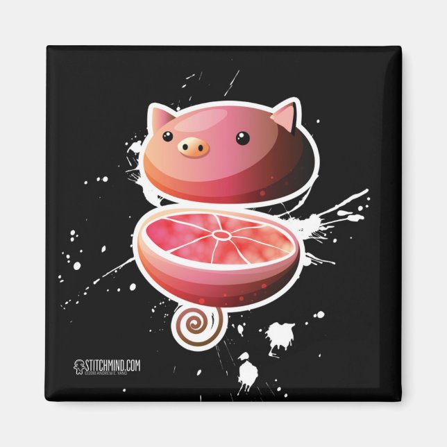 Svincitrumagnet Magnet (Framsidan)