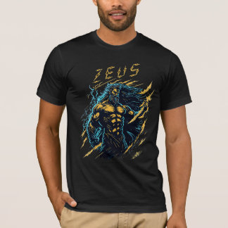 Svinets gud och blixten med en ljus t shirt