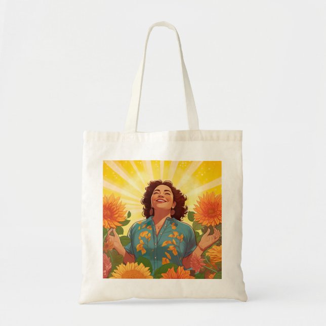 Sving och Growin: Honoring Womanown Tote Tygkasse (Framsidan)