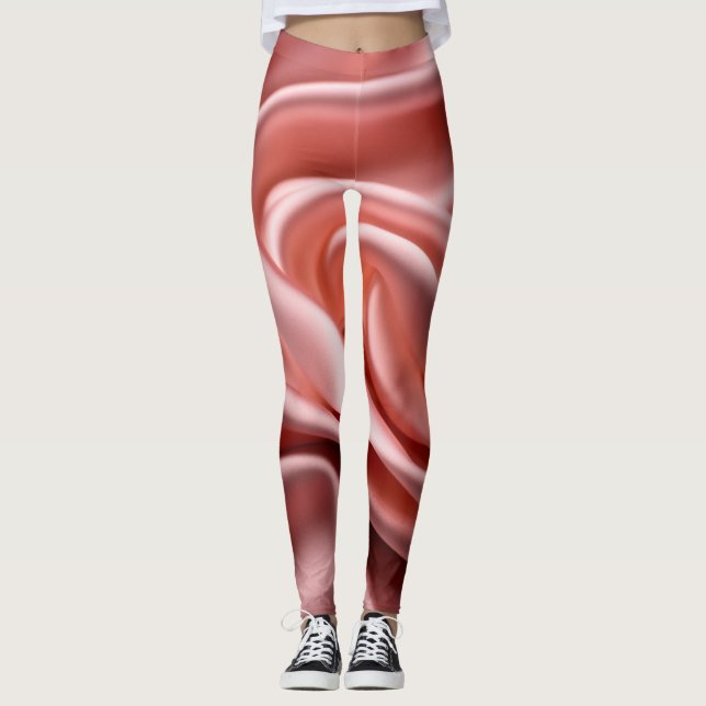 Svinsnäckor av peachysaxar leggings (Framsida)