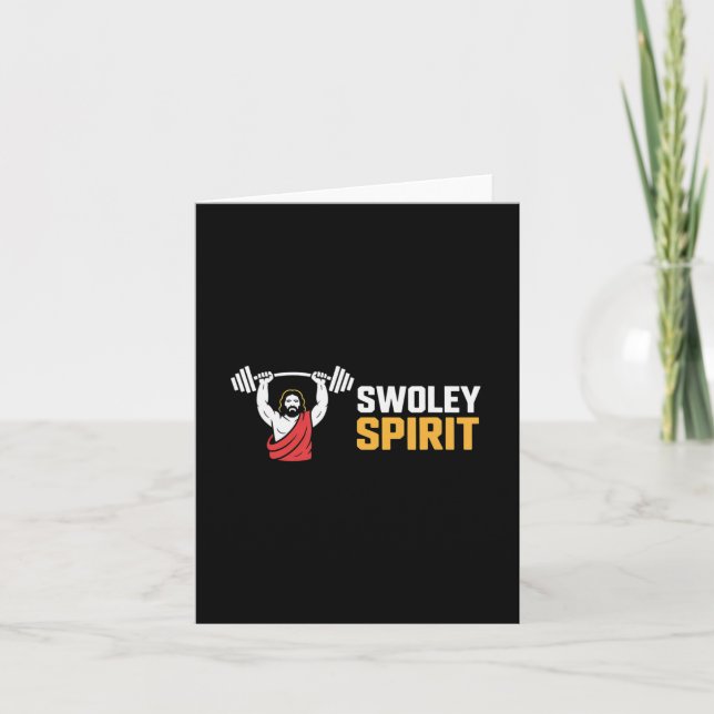 Svley Spirit Bodybuilding Workout Faith — Kort (Framsida)