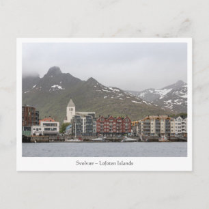 Svolvaer Lofoten-öarna Vykort