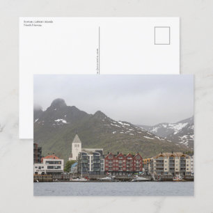Svolvaer Lofoten-öarna Vykort
