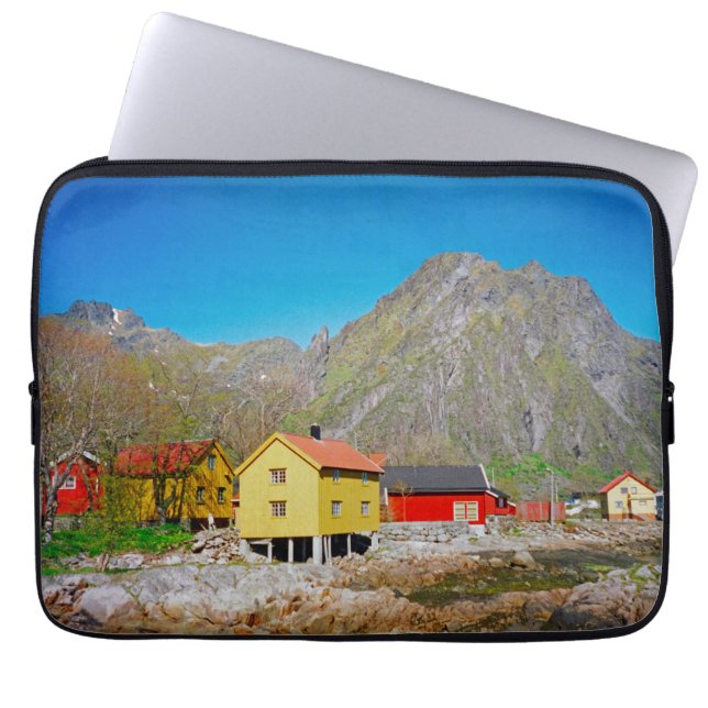 Svolvaer, Norge Laptop Fodral (Framsidan)