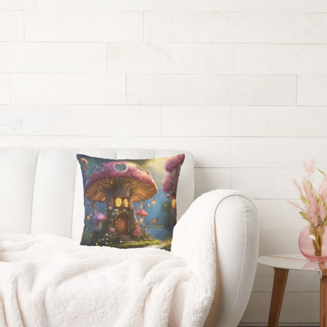 Svordrumsdrömmar: Mjuk skugga för varje utrymme" Kudde (Soffa)