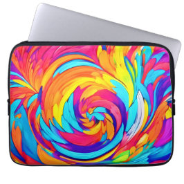 Svordteckning med kraftig Abstrakt Laptop Fodral