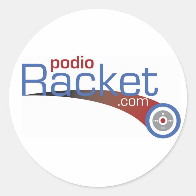 Svosh Sticker Runt Klistermärke (Framsida)