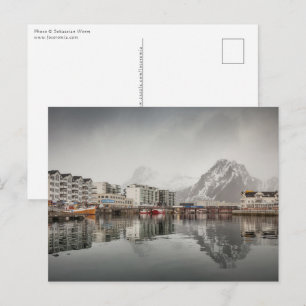 Svovaer Lofoten Norge Vykort