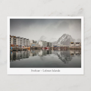 Svovaer Lofoten Norge Vykort