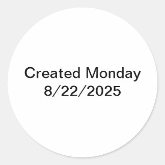 svsedf runt klistermärke