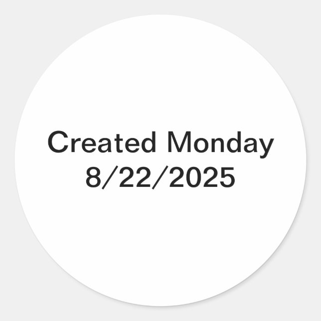 svsedf runt klistermärke (Framsida)