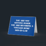 "SVURSON" *DU ÄR EN GAMMAL KILLE* FÖDELSEDAG KORT<br><div class="desc">EN LITEN SKVÄTT "HUMOR" ÄR OK,  VA? JAG SÄLV...  JAG HAR EN SVURSON OCH JAG SLÅR VAD OM HAN SKULLE TYCKA OM DET HÄR KORTET :) TACK FÖR ATT DU HANDLADE I EN AV MINA 8 BUTIKER!!! KOM TILLBAKA!!1</div>