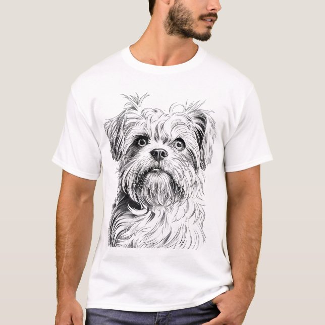 SW Hund T Shirt (Framsida)