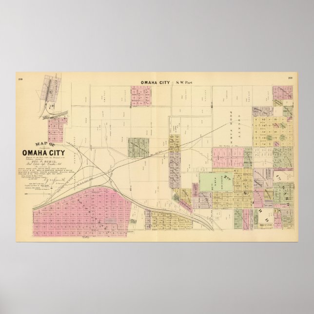 SW Omaha, Nebraska Poster (Framsidan)