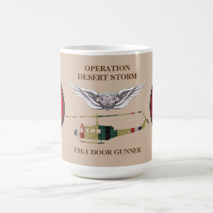 SWA 24:e Inf. Div. Huey Door Gunner Mugg