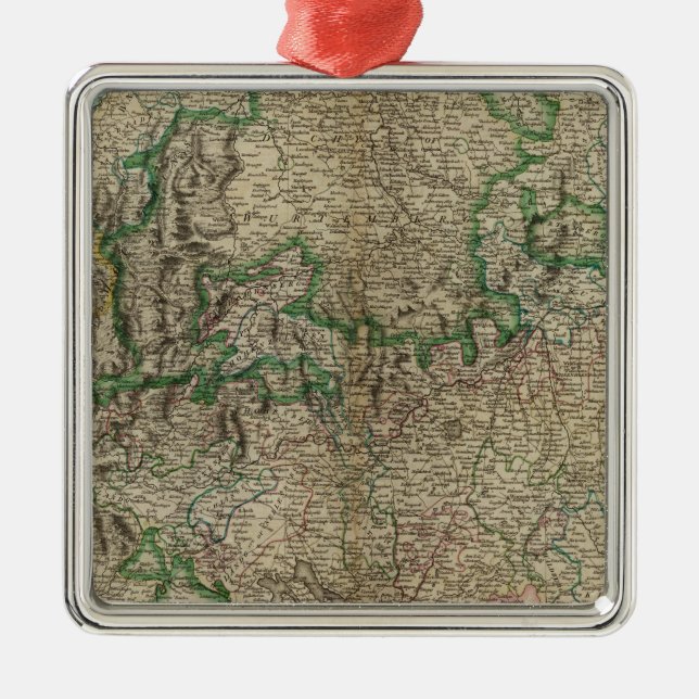 Swabia 2 julgransprydnad metall (Framsidan)