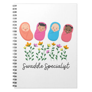 Swaddle Specialist NICU Nurse NeoNatal Anteckningsbok