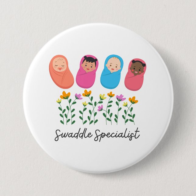 Swaddle Specialist NICU Nurse NeoNatal Knapp (Framsida)