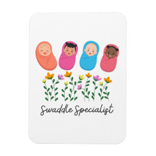 Swaddle Specialist NICU Nurse NeoNatal Magnet