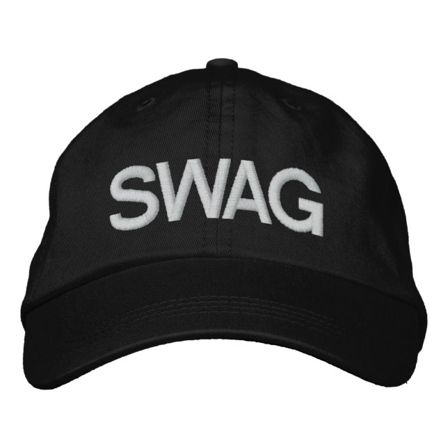 Swag Embroized Hat Broderad Keps (Framsida)